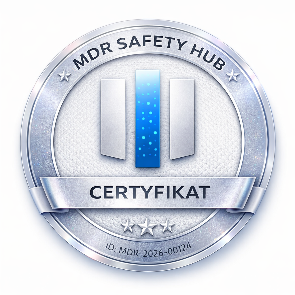 Certyfikat MDR Safety Hub